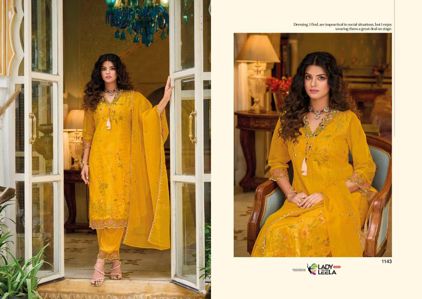 Ayesha By Lady Leela Designer Printed Kurti With Bottom Dupatta Wholesale Market In Surat
